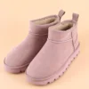 classic winter snow boots short cut women size boots 5