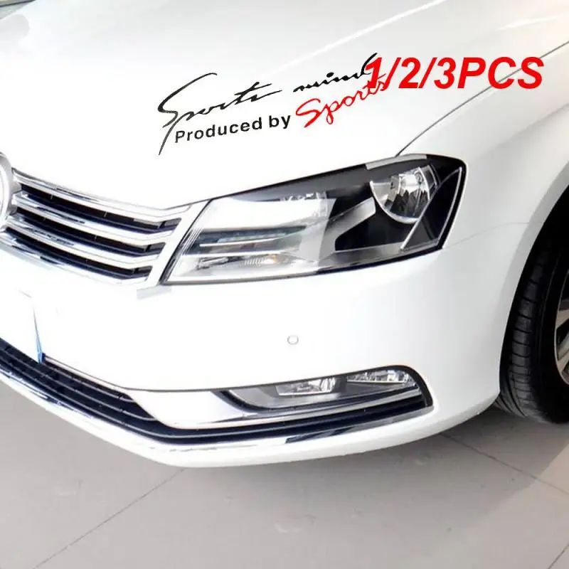 

1/2/3 шт., светоотражающие виниловые наклейки для гоночных автомобилей