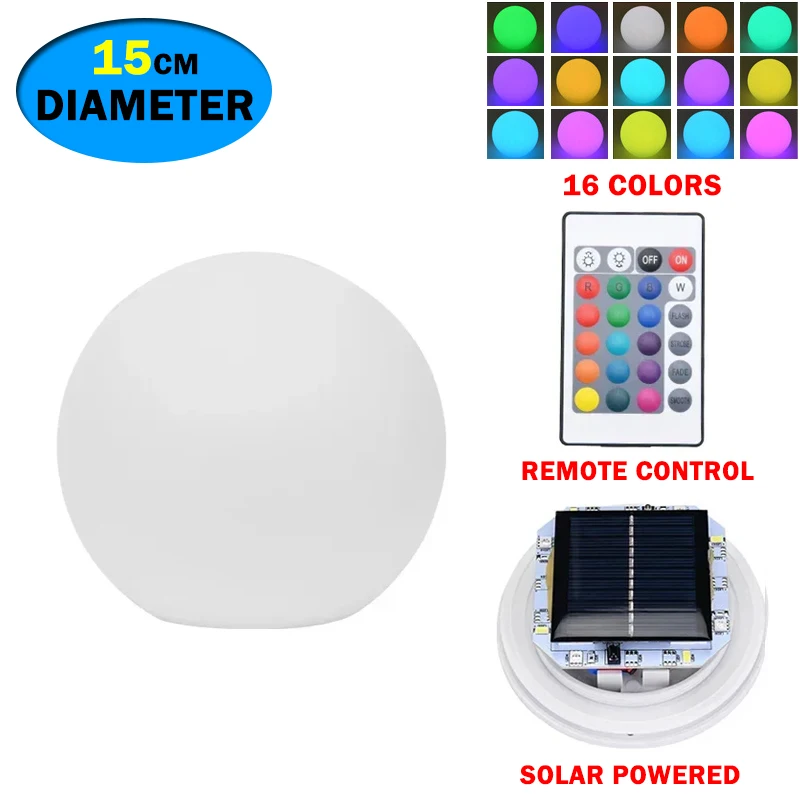 Esoes Luce da bagno impermeabile a LED luce galleggiante Vasca da Bagno Pool Toy 7 modalità di illuminazione RGB cambia colore, ottimo giocattolo decorativo per bambini balneazione,feste,laghetti