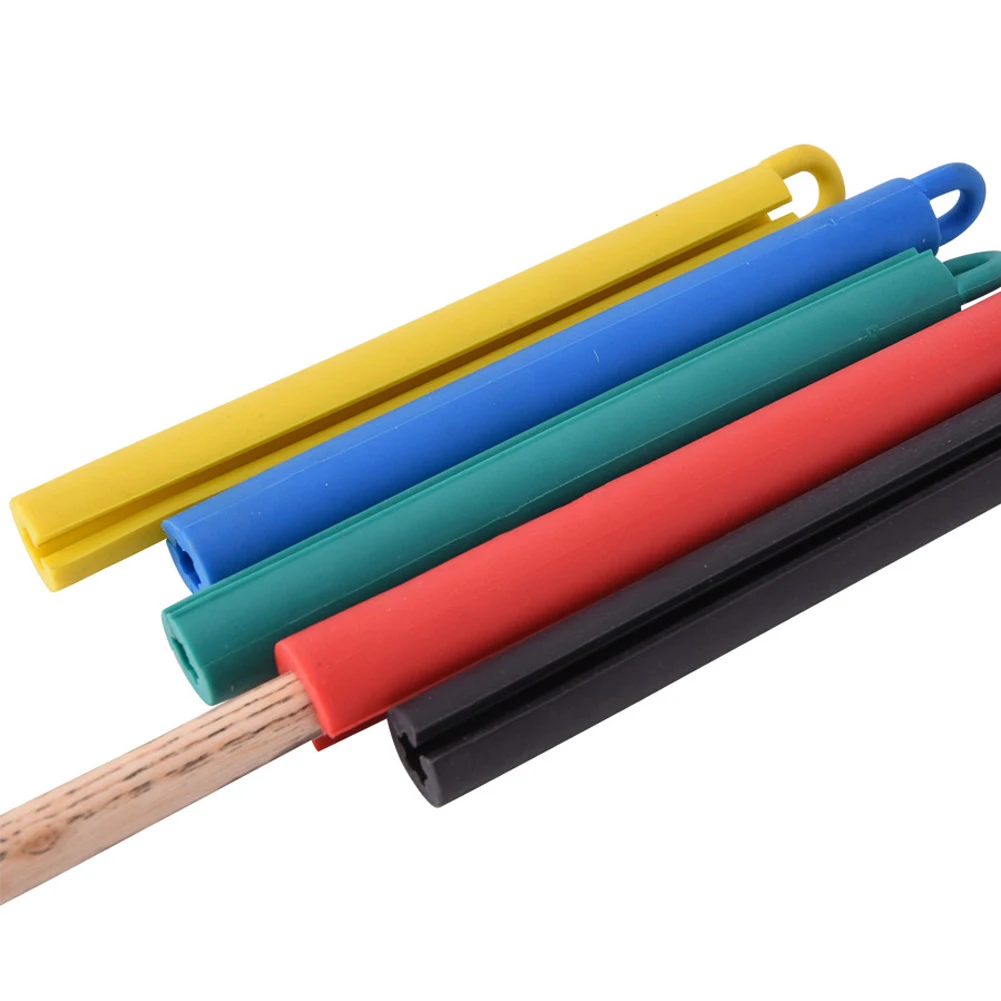 Description Picture 3 of itemProfessional 11/19cm Long Pool Snooker Billiard Cue Tip Rubber Hang Clamp Holder Tool Accessory Table Game Supplies 5Color