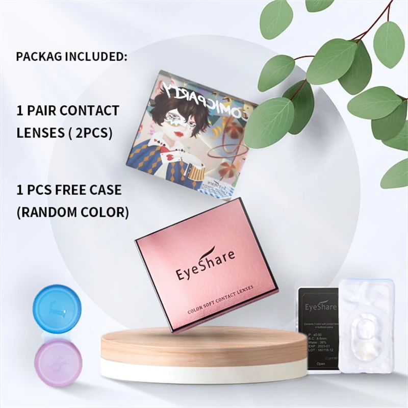 Vibrant Anime Cosplay Colored Contact Lenses