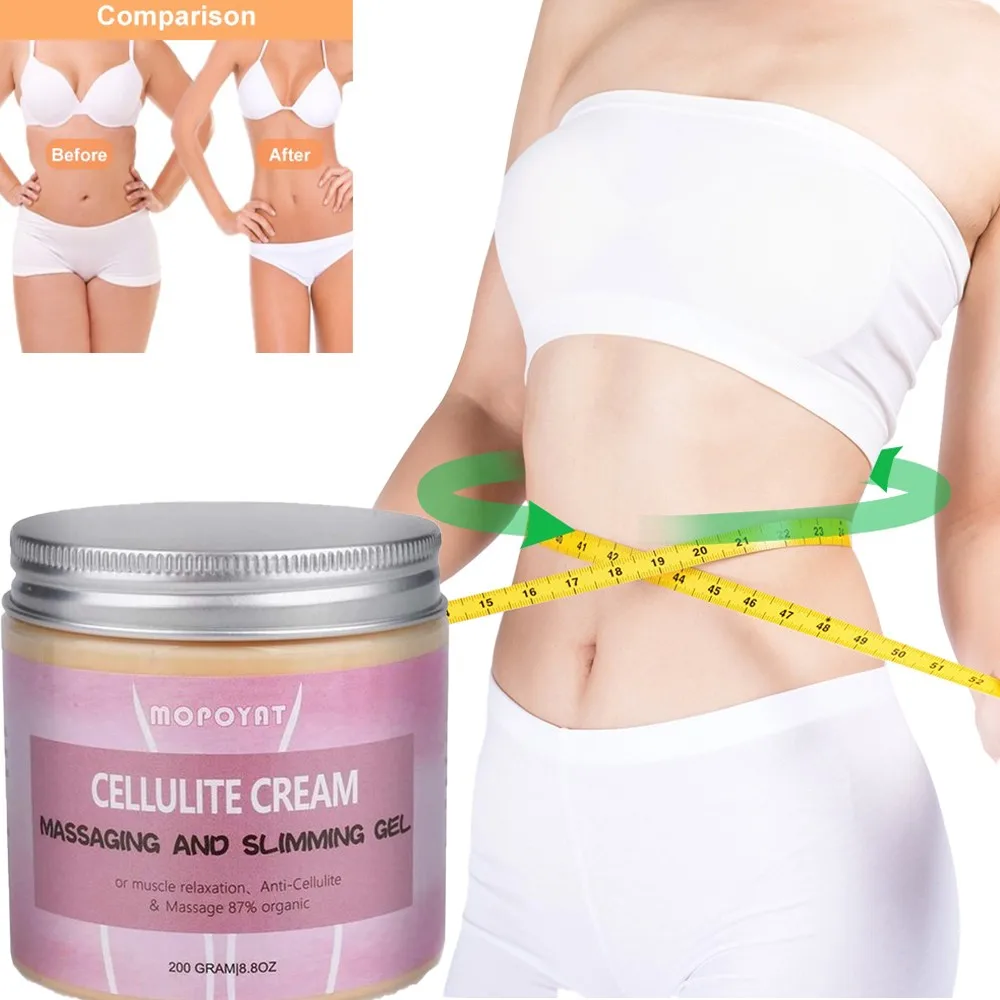 Cellulite Cream Anti Cellulite Massage Slimming Gel Natural Muscle Relaxation Slimming Cream Fat Burner Creams 200g