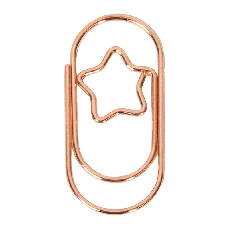 

Звезда, зажим, бумажная деталь и 38 мм, офисные, сердца, школьные зажимы, металлические, кавайные канцелярские принадлежности, милые, золотые, 20 шт.