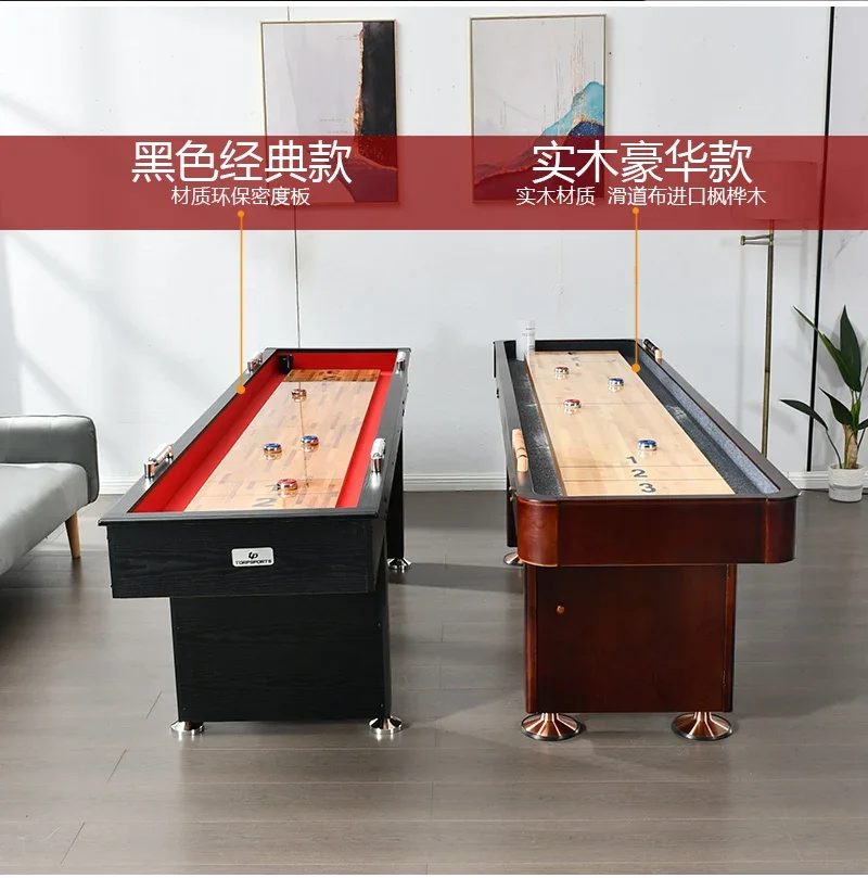 

Game specific Table shuffleboard Table High end Indoor Leisure and Entertainment Bar Plunging to Luxury Sand Arc Table