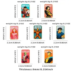 Charming Cartoon Enamel Pin Set - Cute Metal Lapel Pins & Brooch for Backpacks, Hats & Gifts (7pcs)