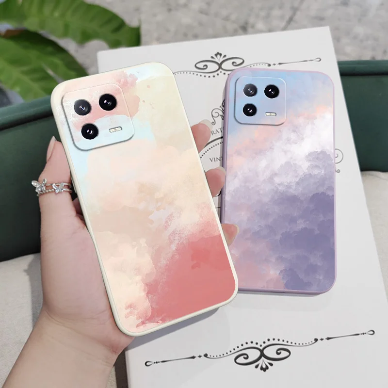 Premium Texture Toning Liquid Silicone Phone Case