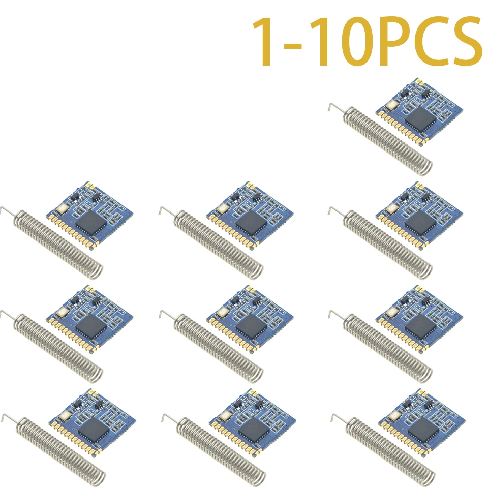 1-10PCS SX1278 LoRa 433MHz Module Long Range RF Transceiver with SMA Antenna SPI Interface for Arduino STM32