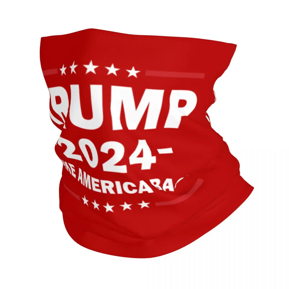 

Рубашка с принтом Дональда Трампа 2024, бандана на шею с американской спинкой, предназначенная для защиты от ветра, теплый шарф для езды на велосипеде и езды на велосипеде для взрослых