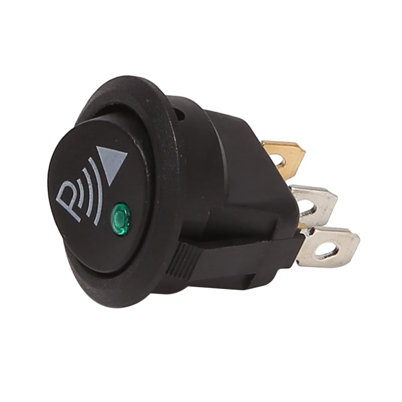 Round 3 Pin Rocker / Parking Off Switch Front Rear Walking Sensor 5X