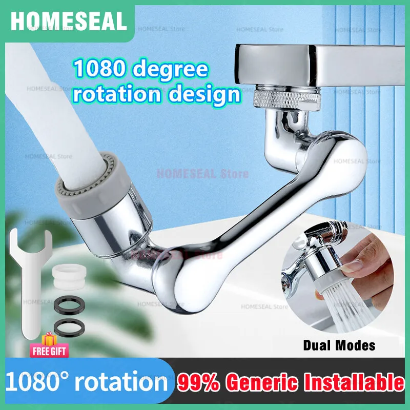 99 Installable 1080° Rotation Extender Faucet Aerator Robotic Arm
