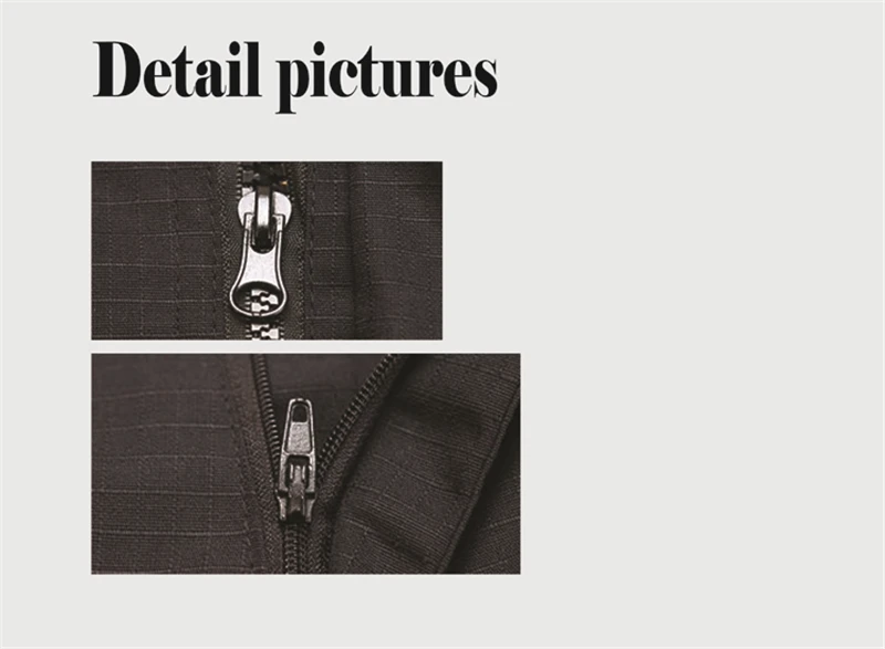 Black Uniform Shirt Pants Men Security Working Field Training Camping Climbing