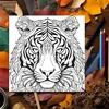 Mandala Animal Drawing Pad Creative Imagination and Realistic Doodles Adult Picture Book 4