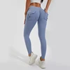 Leggings de sport 2026 pour femme avec poches, taille haute, effet push-up, pour yoga et entraînement, effet seconde peau, XP89