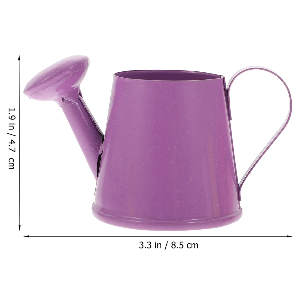 Watering Can 6Pcs Handheld Iron Watering Cans Miniature Watering Pots Mini House Photography Props