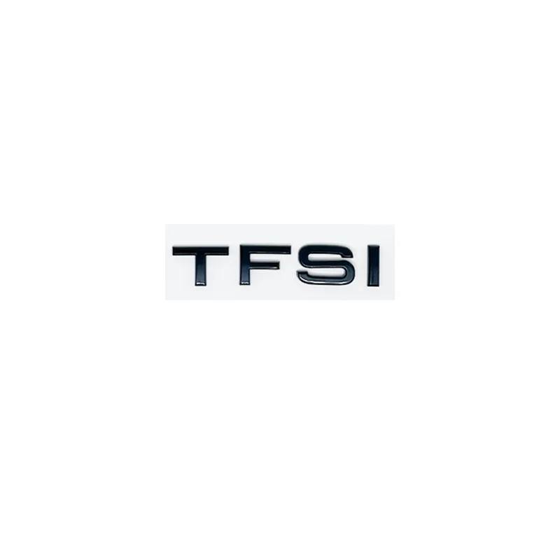 3D 로고 2.0T 3.0T 2.4 3.2 3.6 4.2 30TFSI 35TFSI 40TFSI 45TFSI 50TFSI 55TFSI TFSI TDI 엠블럼 배지 (A1 A2 A3 A4 A5 A6 A7 A8 용