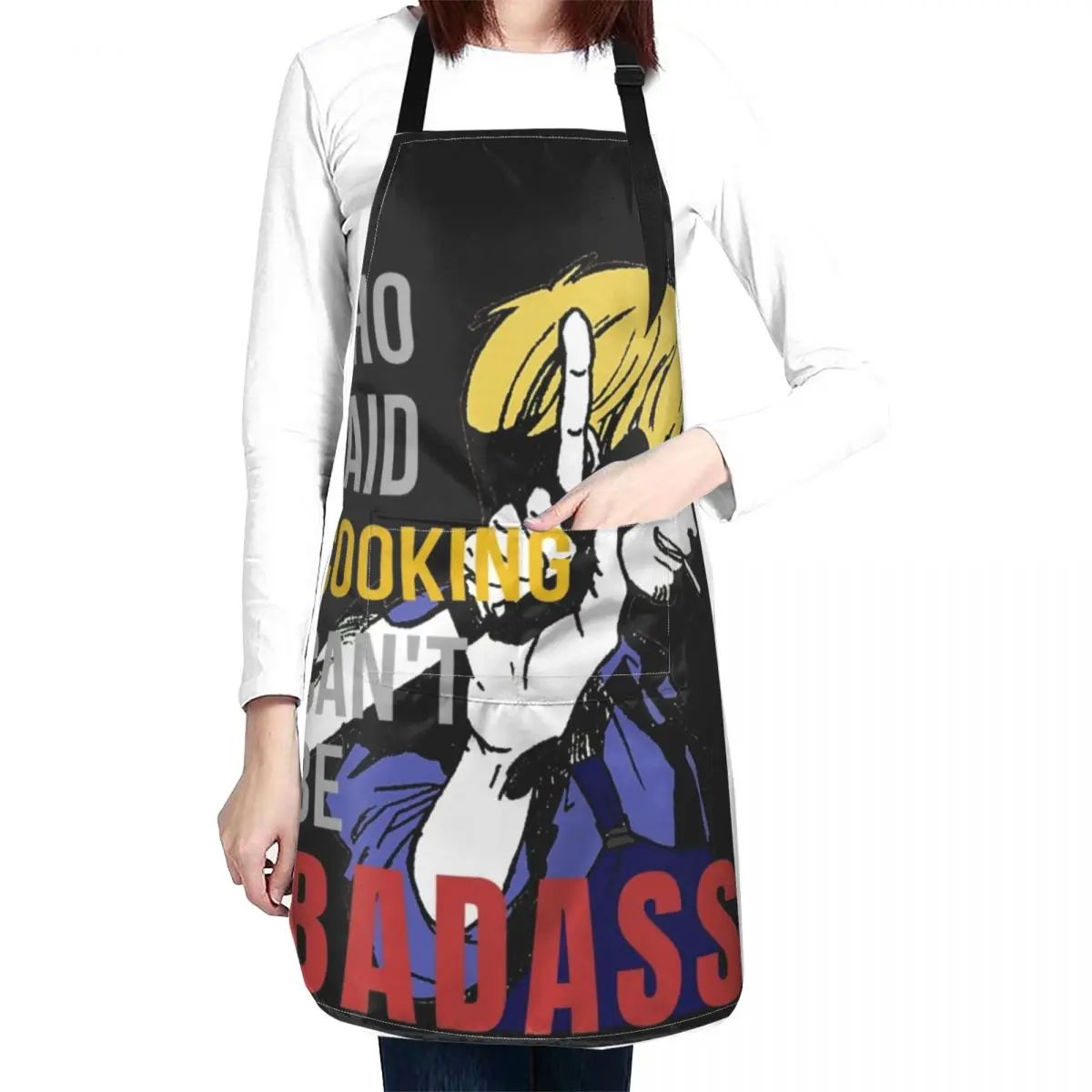 

Who Said Cooking Cant Be Badass Apron carpenter apron Apron Kitchen Home and kitchen products