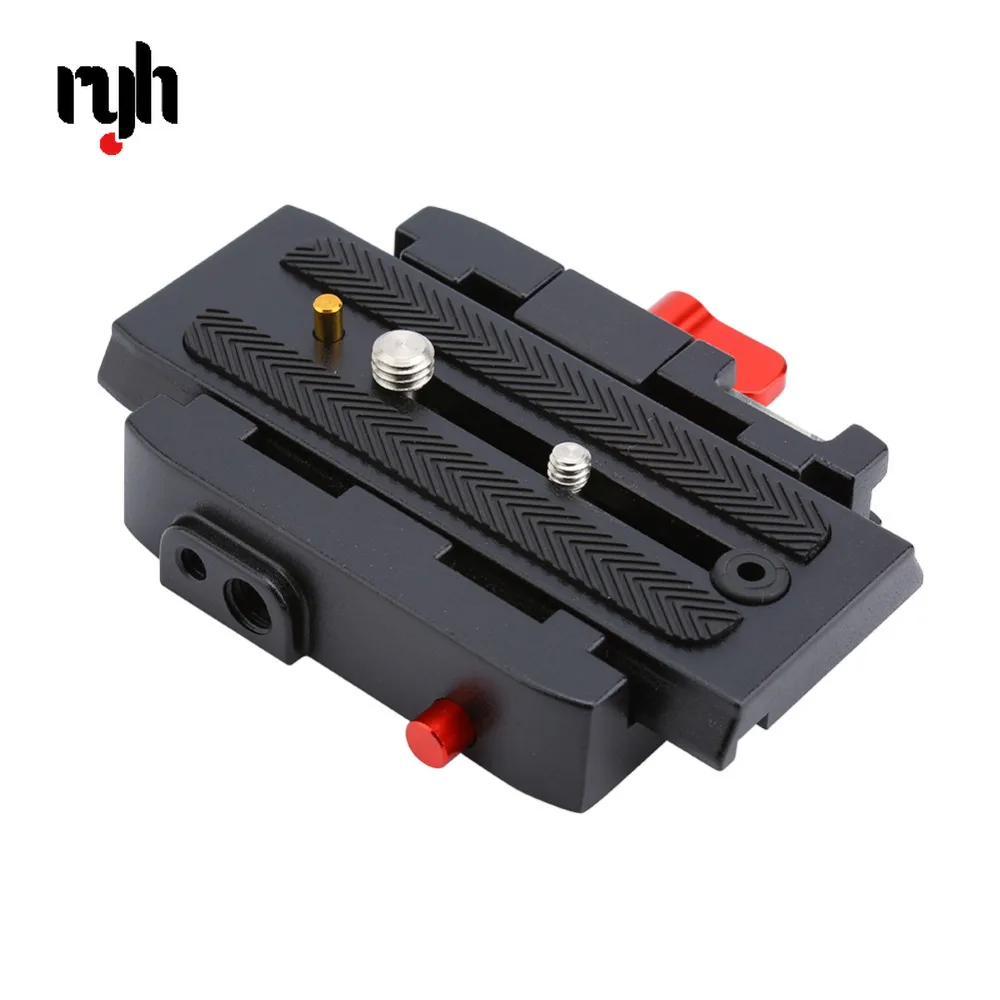 Aluminum Alloy Quick Release Plate Assembly P200 Clamp Adapter for Manfrotto 577 501 500AH 701HDV Q5 Camera Tripod Accessories |