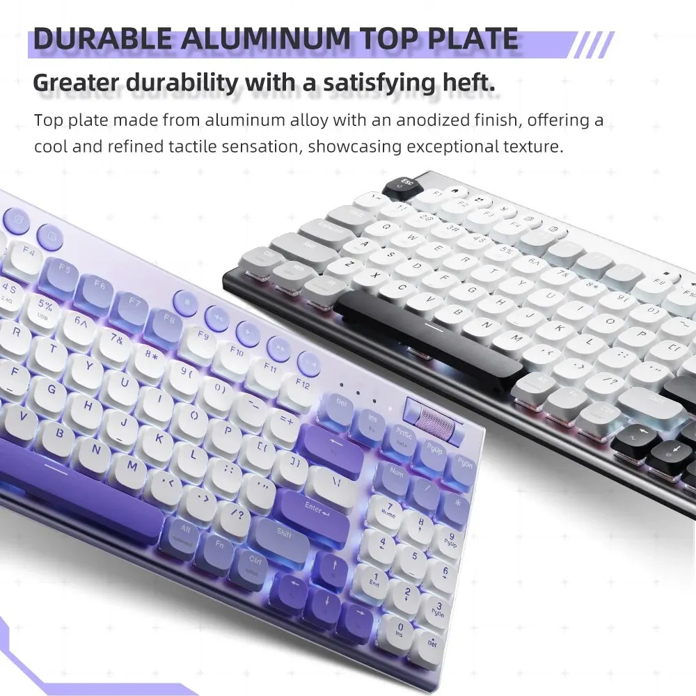 THUNDEROBOT K96 Wireless Mechanical Keyboard Low-profile