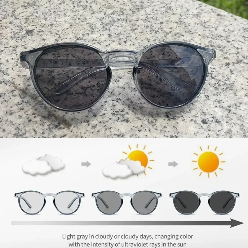 Protective Polarized Photochromic Sunglasses with Side Shields Blue Light Blocking Anti-allergy Anti Fog Wind Splash Goggles 5
