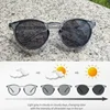 Protective Polarized Photochromic Sunglasses with Side Shields Blue Light Blocking Anti-allergy Anti Fog Wind Splash Goggles 5