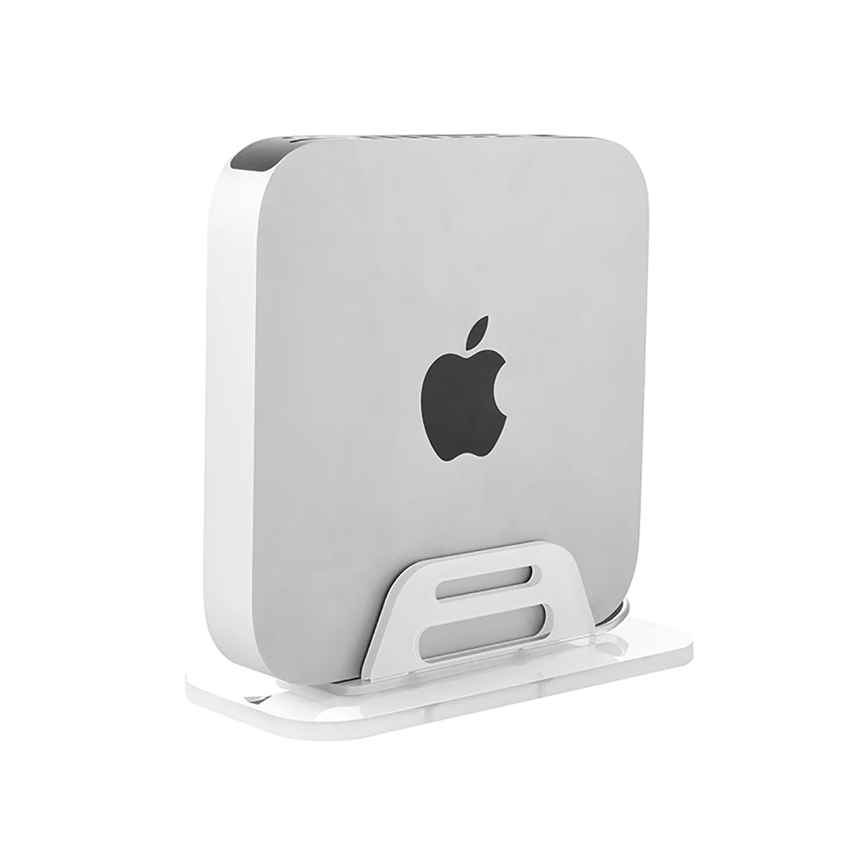 Staffa In Acrilico Per M1 Apple Host Mac Mini Supporto Multifunzione Supporto Di Raffreddamento Da Tavolo Supporto Base Telaio Rack Di Stoccaggio A Pa