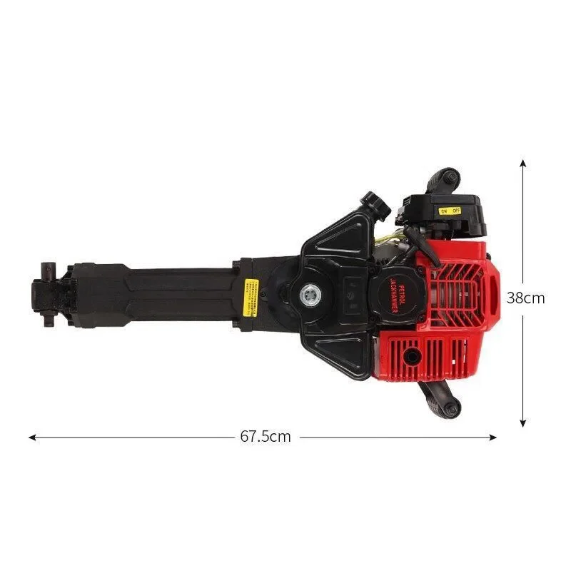 1900W 52CC Multifunction Gasoline Digging Root Machine Tree Transplanting Machine Planting Tree Shovel Rock Drilling Machine 4