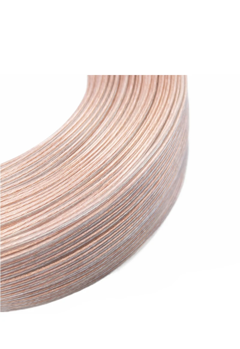 1/5/50 m elektrisches Kabel, 2-polig, transparentes Kabel, 30 AWG – 16 AWG, UL2468, PVC-Lautsprecher, Audio, Kopfhörer, LED-Streifen, Lampenverlängerungskabel – Detail 5