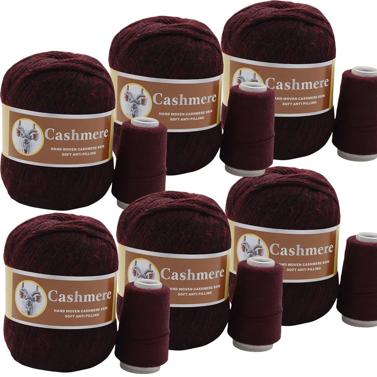 Luxurious Hand-Knitting Cashmere Wool