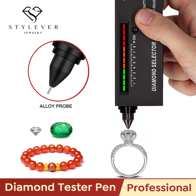 High Accuracy Gem Diamond Tester Pen Gemstone Selector Jewelry