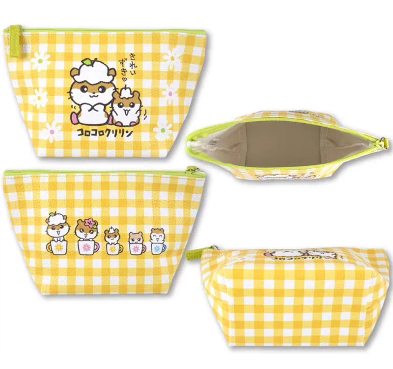 Sugarbunnies Usahana Makeup Bag Storage Organizer Kawaii Cute Cosmetic Bags Leather Cartoon Make Up Pouch Vanity Beauty Case
