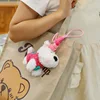 Creative Puppy Keychain Cute Small Dog Doll Plush Keychain For Bag Pendant Furry Puppy Stuffed Keys Accessories Toy Doll 5