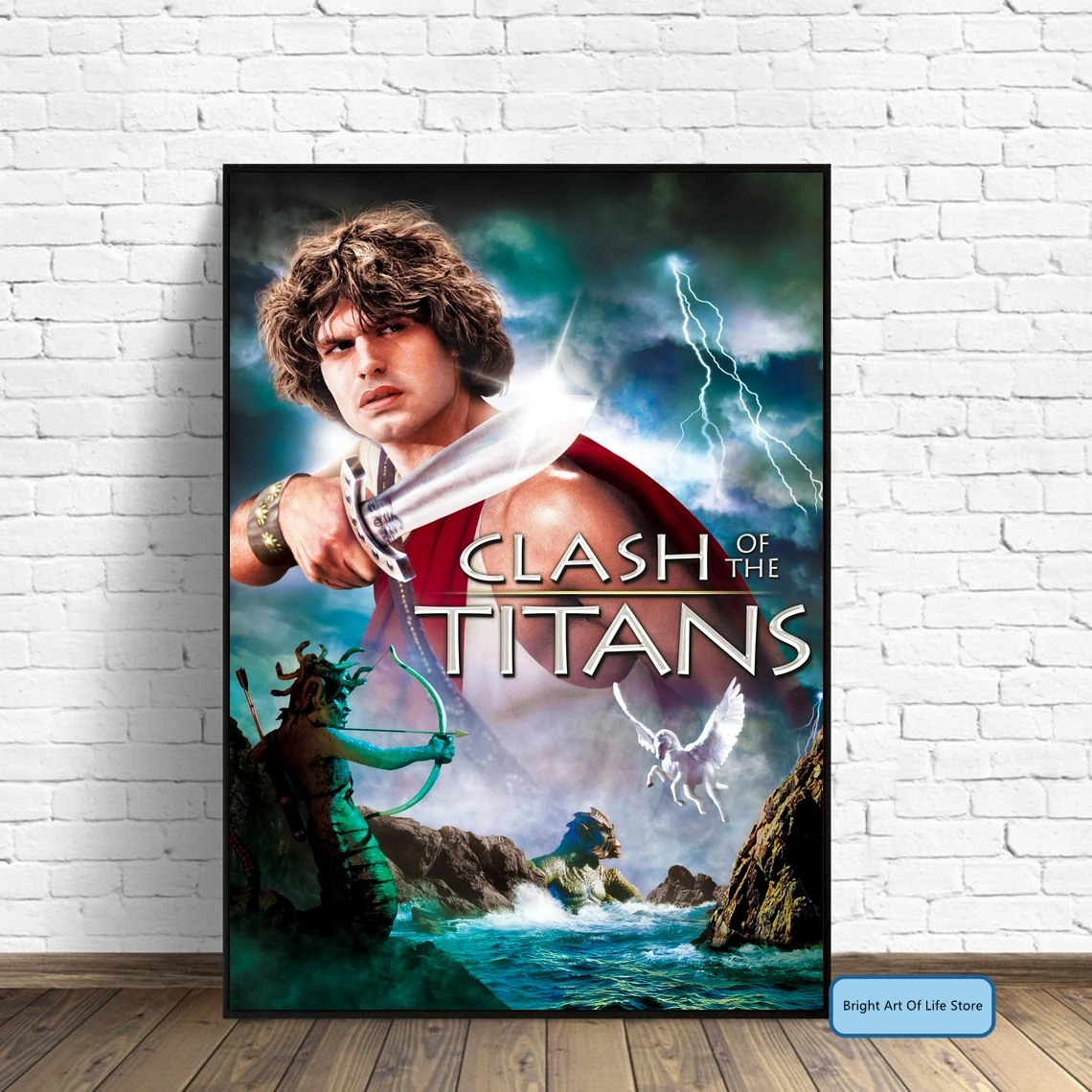 Clash of Titans Movie Poster by mademoiselle-art on DeviantArt