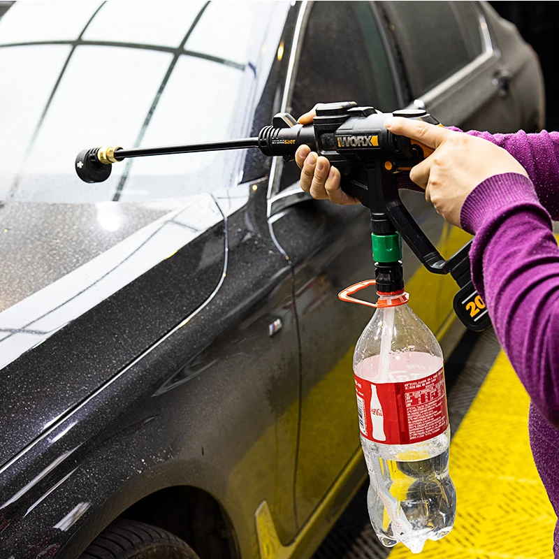 Lithium Battery Washer Gun Coke Bottle High Pressure Washer Gun Hose Quick Connection Pressure Cleaning Accessories car wash water gun,pressure washer gun,electric water gun,water gun,high pressure water gun,cleaning gun,high pressure washer accessories,water gun accessories