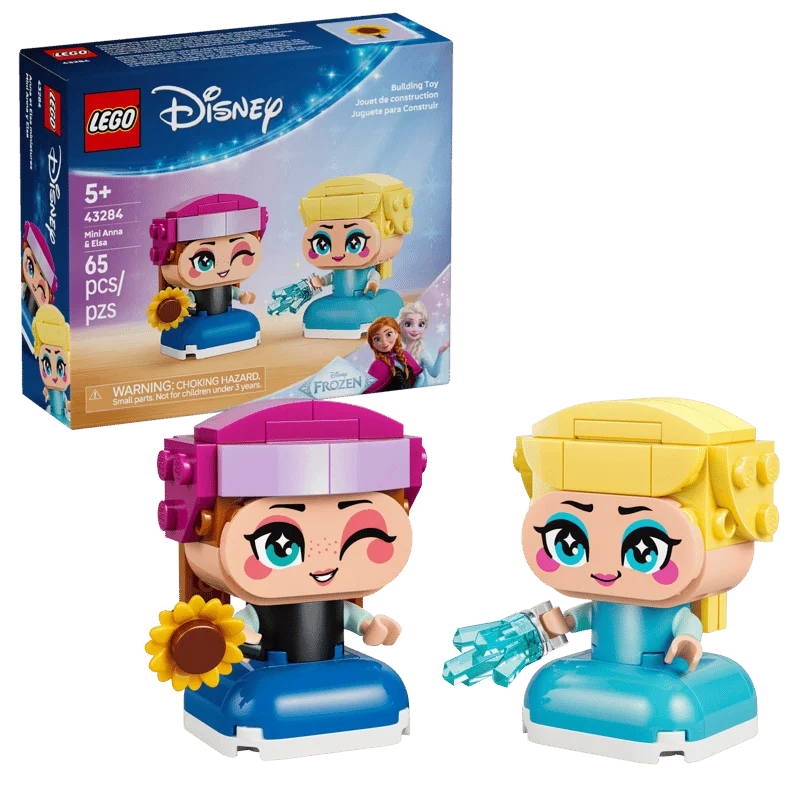 LEGO Disney 43284 Mini Anna & Elsa - La Reine des Neiges