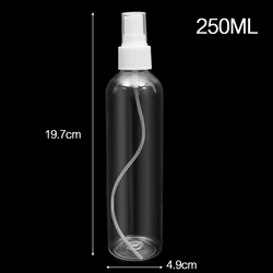 Portable Clear Plastic Spray Bottle for Garden Watering and Plant Care (250ml)