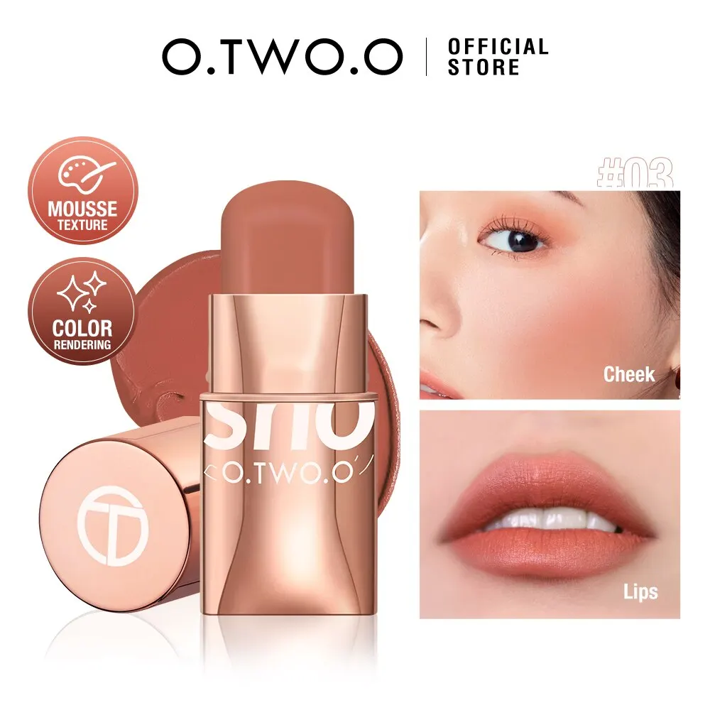 Blush Cream Cream Blusher Multifunction Lip Cheek And Eye Concealer Longlasting Moisturizing Natural Smooth