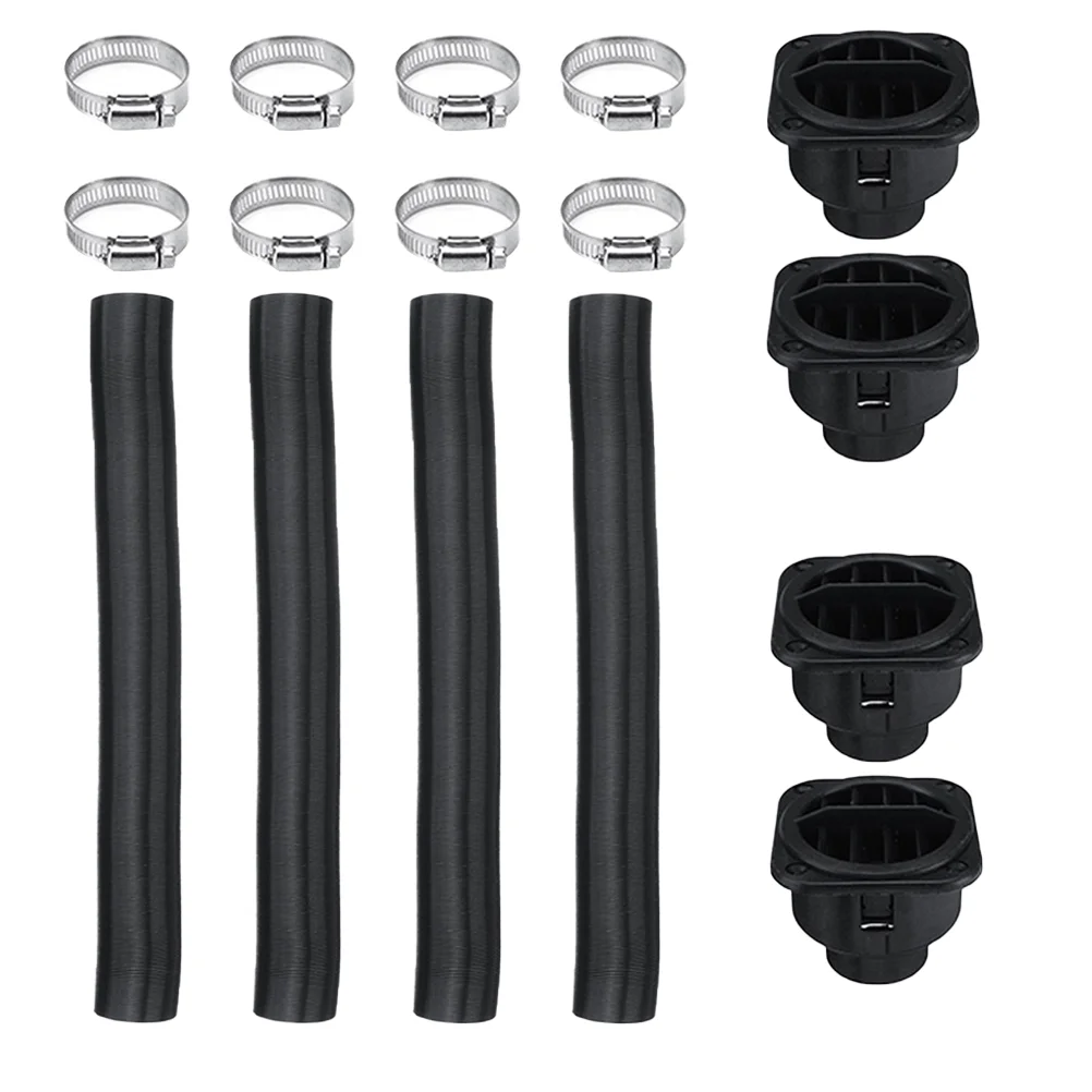 

1 Set Replacements Car Heater Duct Tube Heater Duct Hose with Clamps