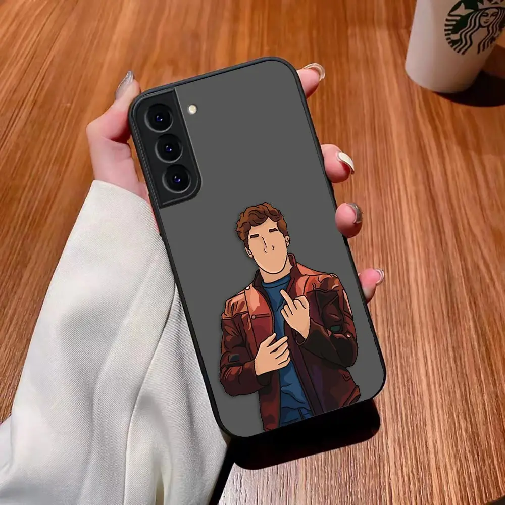 thumbnail image 1 of Matte Case for Samsung Galaxy S23 S22 S21 S20 S10 4G S9 Plus ULTRA 5G LITE Case Funda Coque Shell Marvel Avengers Heros Faceless, 1 of 5
