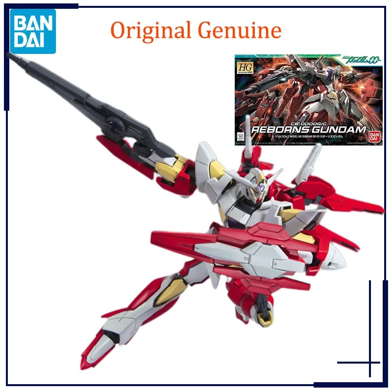 

Original Genuine Bandai Anime Reborns Gundam CB-0000G/C HG 1/144 Assembly Model Toys Action Figure Gifts Collectible Ornaments