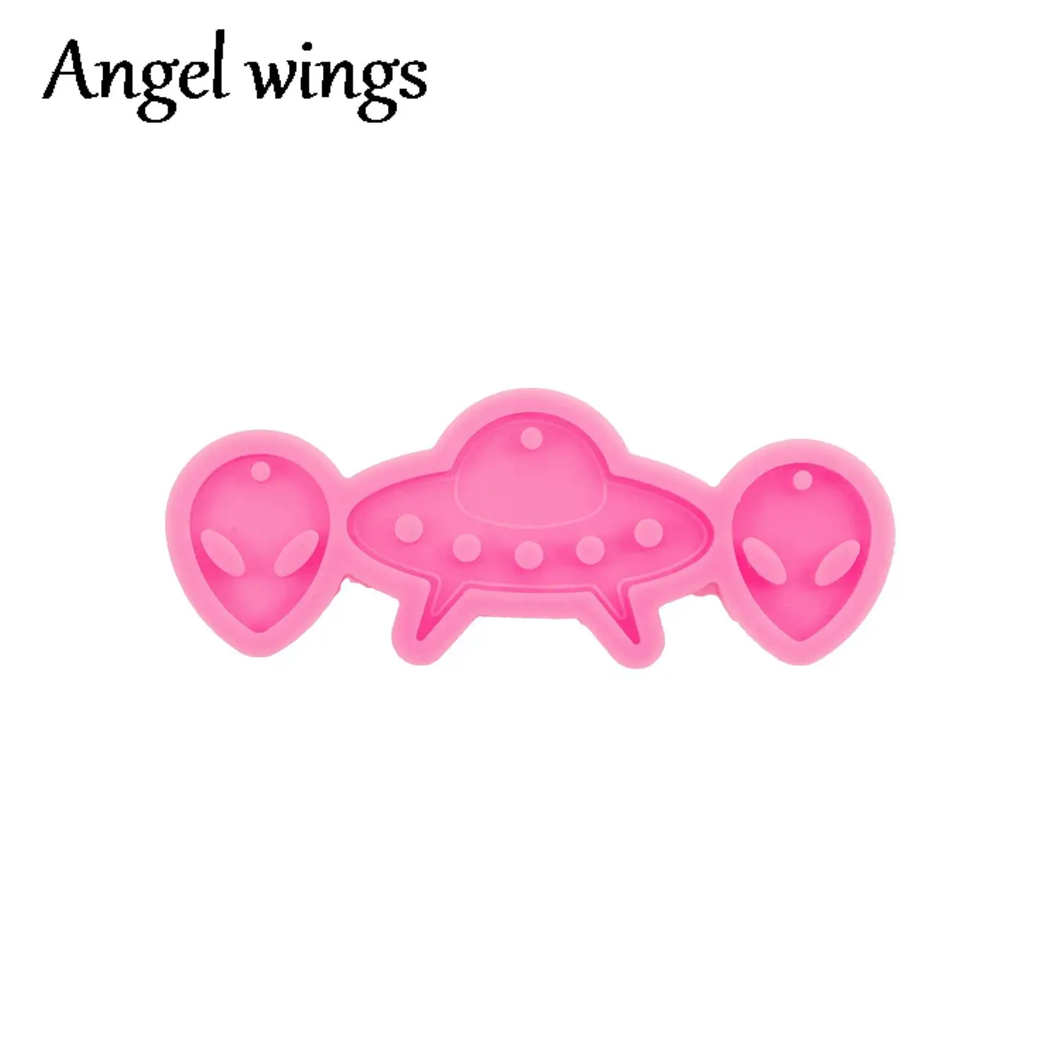 DY0317 Muschel/Alien/Flamingo/Frau Gesicht Ohrringe Harzform, Kunst DIY Silikon Handwerk Formen für Epoxidharz Schmuck – Detail 32