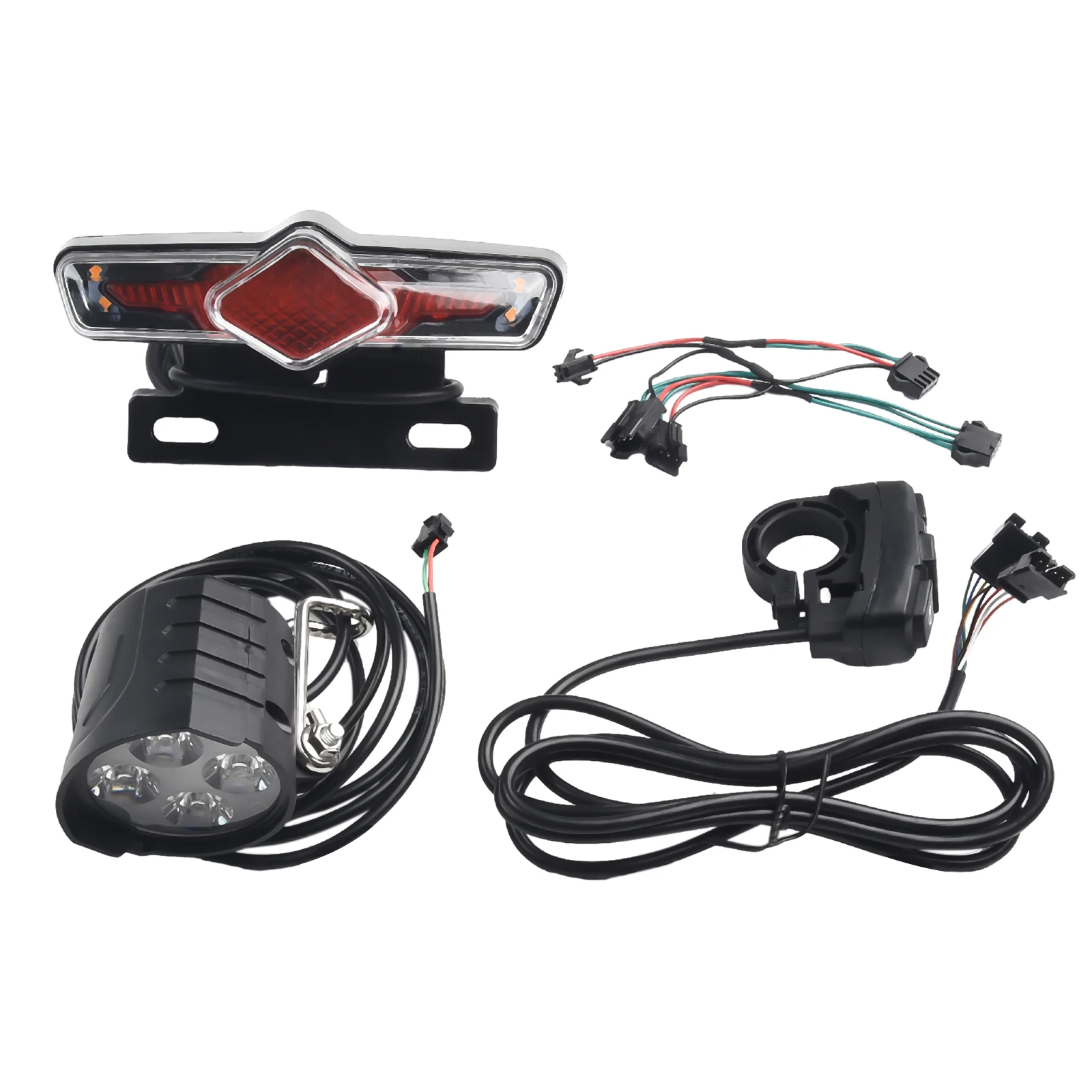 Image for DK336 Bicycle LED Light Set, Electric Bike Front L 