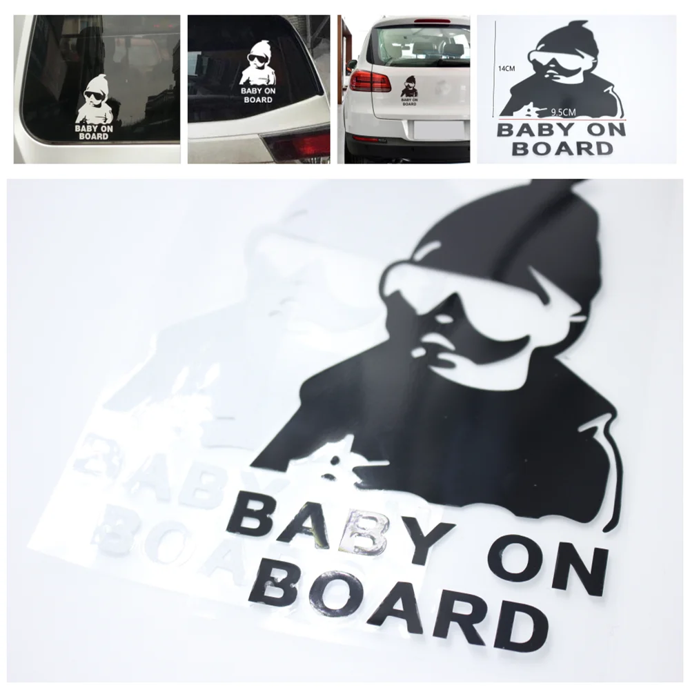 Auto Riflettente Avvertimento Bambino Auto Sticker Per Hyundai Santafe Veracruz Mistra Veloster Rohens Azera Avante Accent