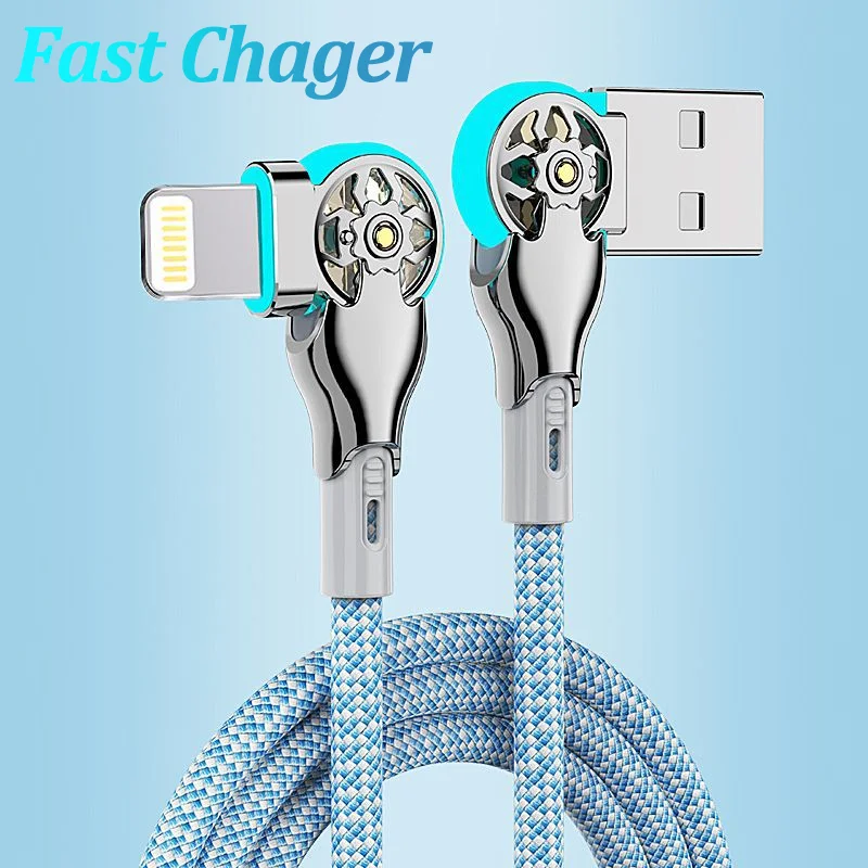 ตัวเลือกสินค้า สายชาร์จ USB-C หมุนได้ 180 องศา ทนทาน ชาร์จเร็ว
