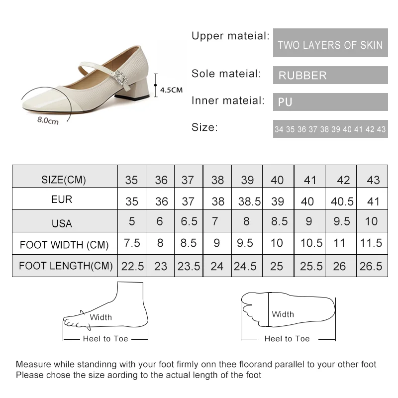 AIYUQI Mary Jane Women Shoes Genuine Leather 2024 New Women's Spring Shoes Mid-Heel Fashion Women's Office  Shoes