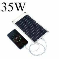Chargeur solaire portable étanche 5V USB pour le camping, la randonnée et les petites appareils (téléphone, batterie externe) 2