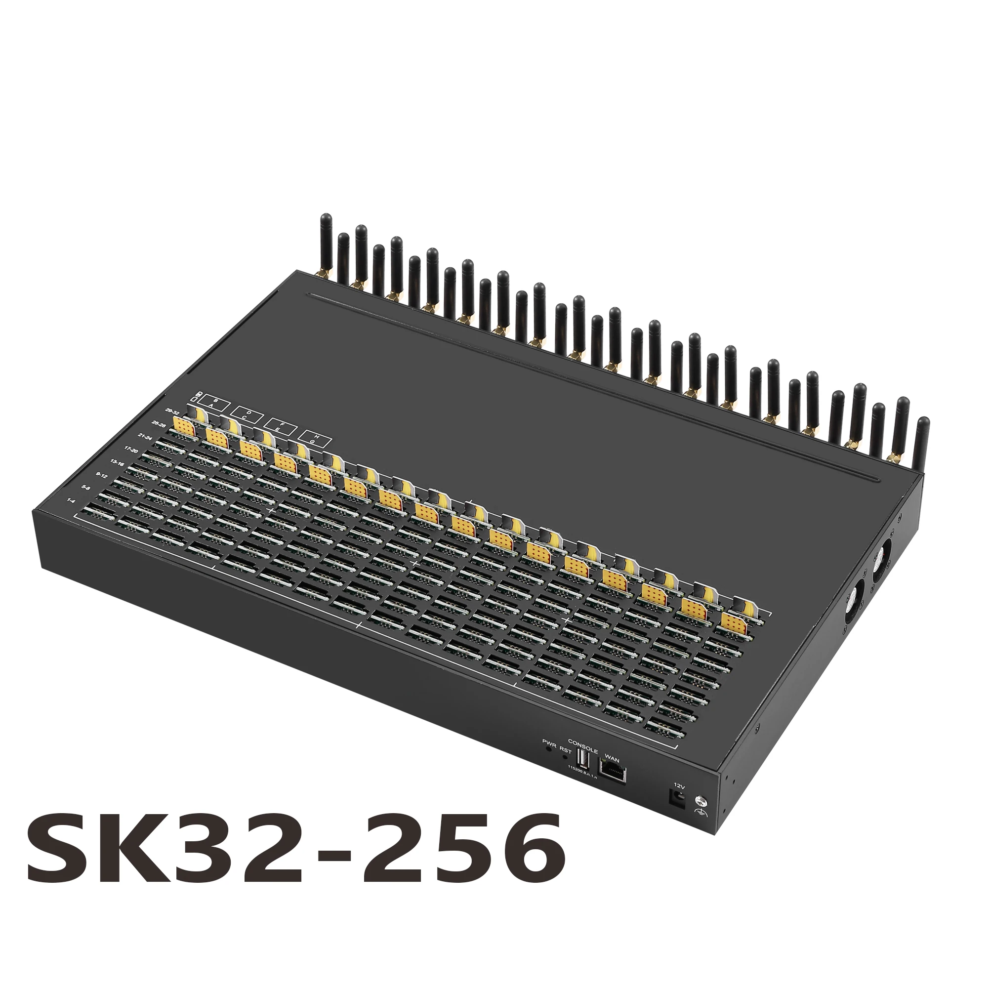 4G 32 ports 256 sims voip gateway sim ip gateway SK 32-256 ejoin gsm gateway rg smpp htpp api support free tech 4g gsm gateway