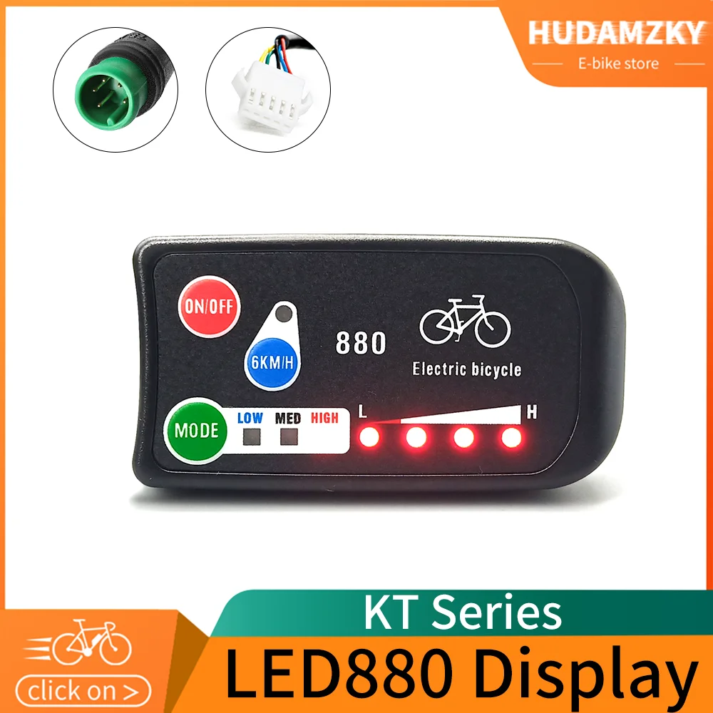 Connecteur D'écran LED810 Pour Vélo électrique - Étanche - Compatible 36-48V - Pour Compteur De Vitesse Et Contrôleur - Noir
