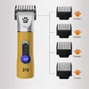 Professional Cordless Dog Grooming Clipper Heavy Duty Electric Pet Hair Trimmer Shear for Thick Coats Large Dog Shaver Scissor 6