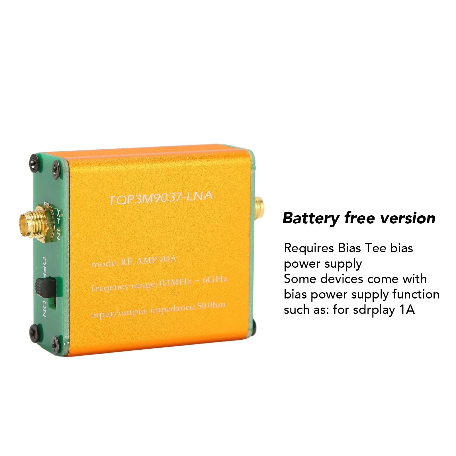 Amplificatore A Basso Rumore HAMGEEK MT1129 – LNA Per Ricevitore SDR E Analizzatore Di Spettro, 5V