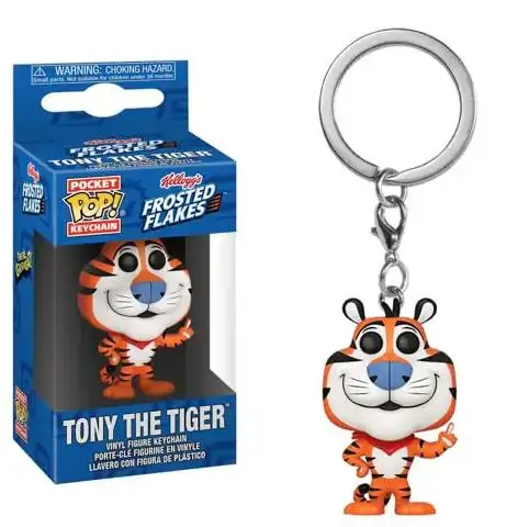 thumbnail image 2 of Llavero Funko POP Tony el Tigre, figuras de acción de vinilo, colección de modelos, juguetes para niños, regalo de cumpleaños, 2 of 5